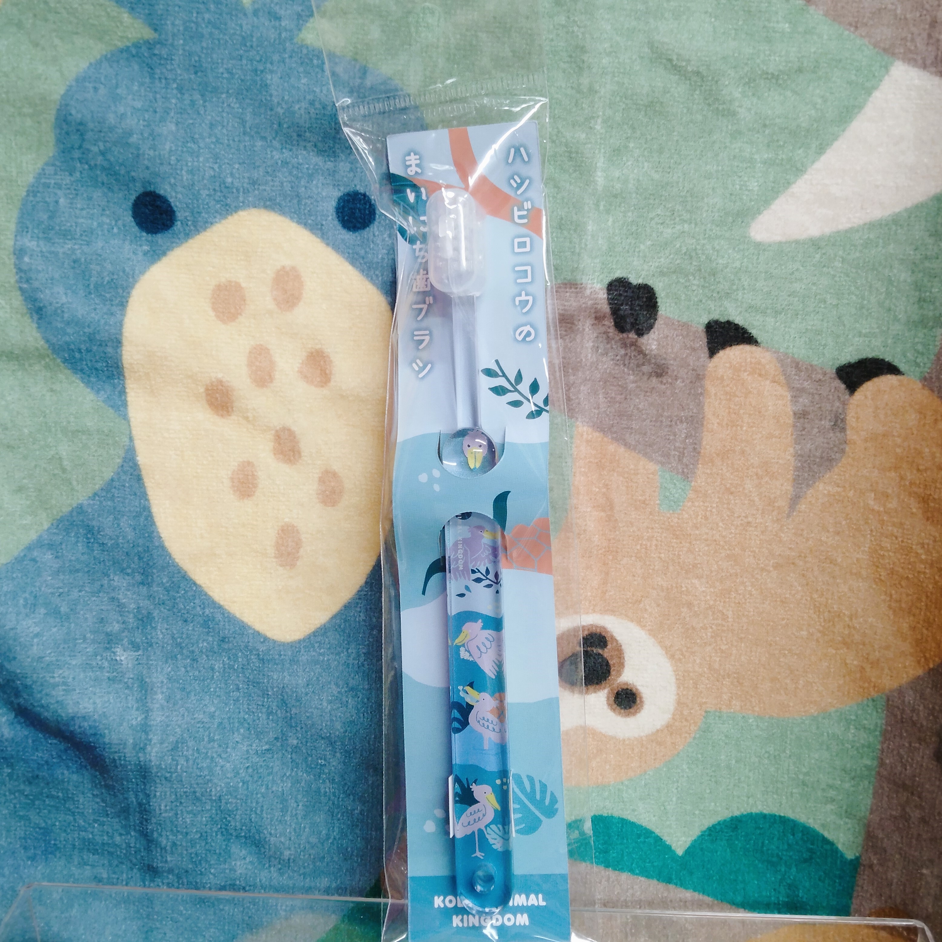 まいにち歯ブラシ ハシビロコウ | 神戸どうぶつ王国NS