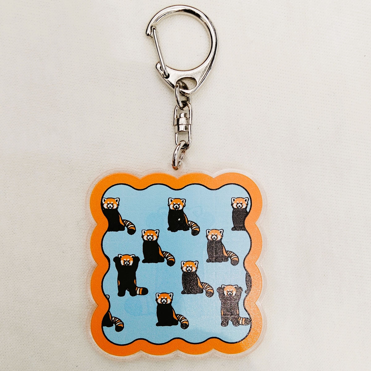 アクリルキーホルダー レッサーパンダいっぱい | 神戸どうぶつ王国NS