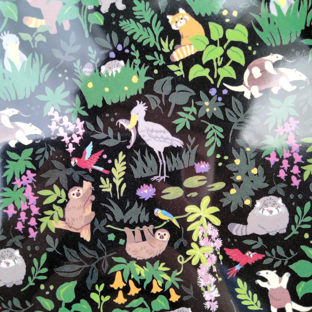 メラミンプレート 王国動植物集合柄 シャムドクチュール | 神戸