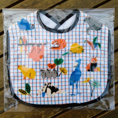 ベビースタイ　カラフルチェックアニマルズ　ﾊｼﾋﾞﾛｺｳ　ﾏﾇﾙﾈｺ　ﾋﾞﾝﾄﾛﾝｸﾞ　ﾌﾀﾕﾋﾞﾅﾏｹﾓﾉ　ｺﾂﾒｶﾜｳｿ　ﾚｯｻｰﾊﾟﾝﾀﾞ　ｶﾋﾟﾊﾞﾗ　ﾐﾅﾐｺｱﾘｸｲ　ｱﾒﾘｶﾋﾞｰﾊﾞｰ