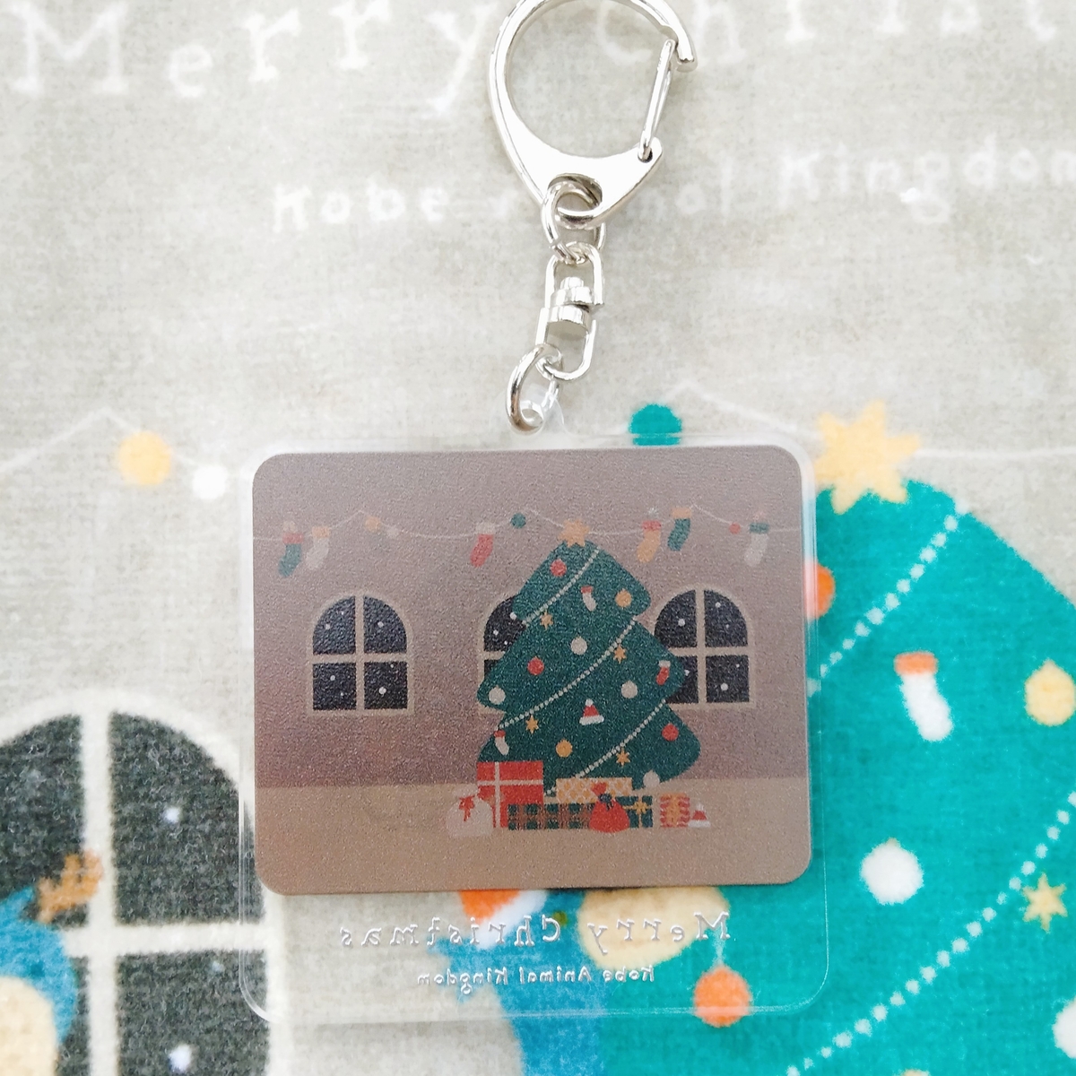 シオカラーズアクリルキーホルダー EmST 鈴木セイゴ個展「新版」 千社札風アクリルキーホルダー「rice