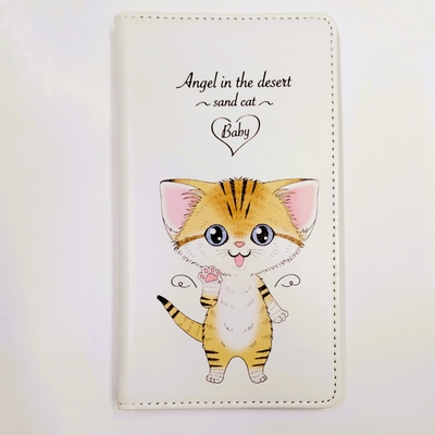 スマホカバーL　スナネコベビー