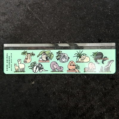 定規　親子シリーズ　～王国で生まれた赤ちゃんたち～　アルパカ　フタユビナマケモノ　ガマグチヨタカ　マヌルネコ　ミナミコアリクイ　スナネコ　アメリカバク　ビントロング　シマスカンク　コビトカバ　ビーバー