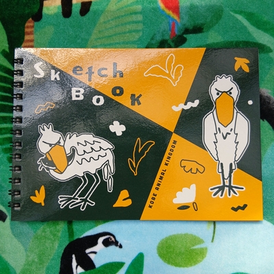 B6マルマンスケッチブック　ハシビロコウ