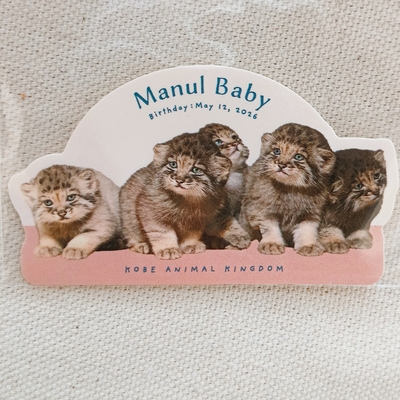 ダイカットステッカー　MANULBABY　集合②PK　2026