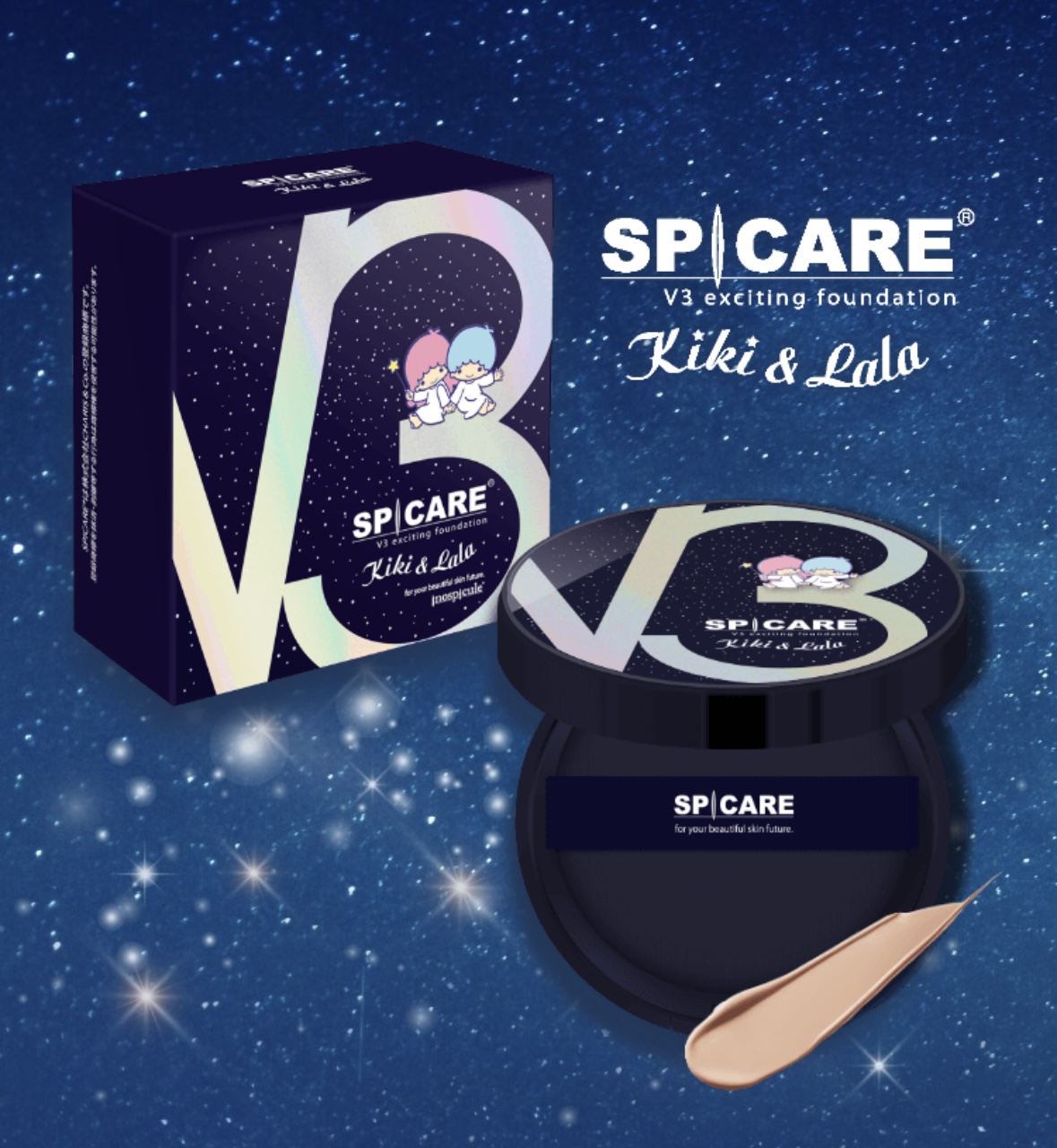 V3 エキサイティング ファンデーション キキ & ララ※限定発売
