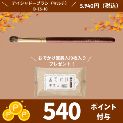 アイシャドーブラシ（マルチ）【正規品】B-ES-10