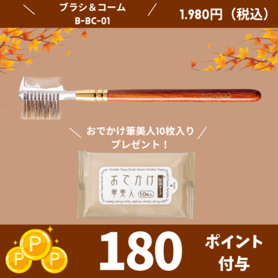 ブラシ＆コーム【正規品】B-BC-01
