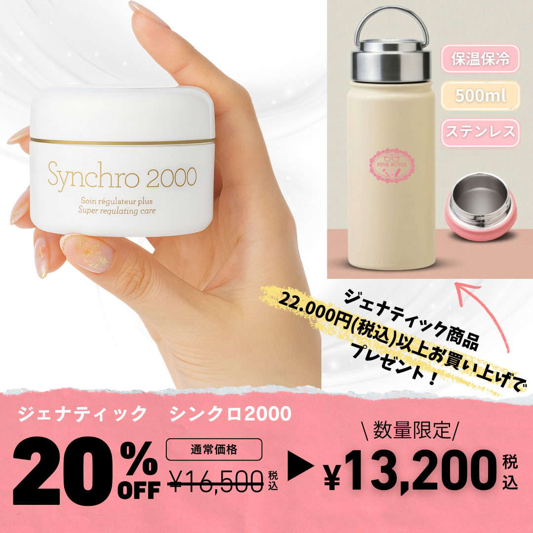 ジェナティック 1周年記念キャンペーン シンクロ 2000