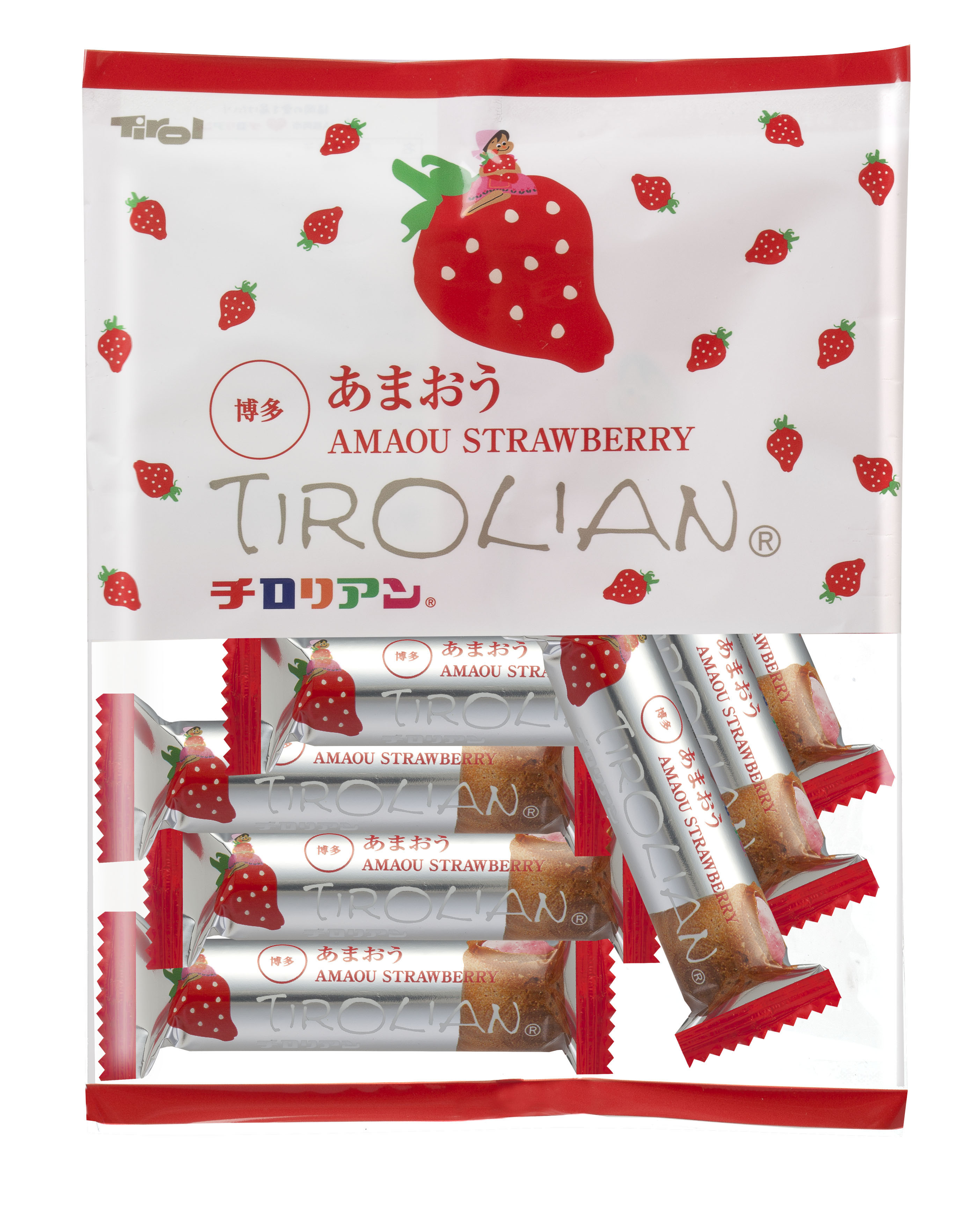 千鳥屋 あまおうチロリアン袋入り 8本 銘品蔵オンラインショップ