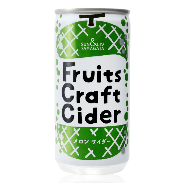 フルーツクラフトサイダー メロン 200ml | クラブ高畠ワイナリー