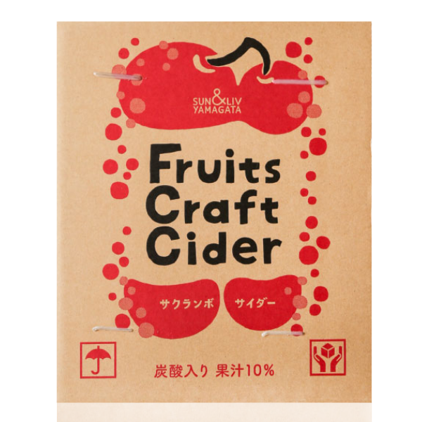 箱売り】フルーツクラフトサイダー サクランボ 200ml×30缶 | クラブ