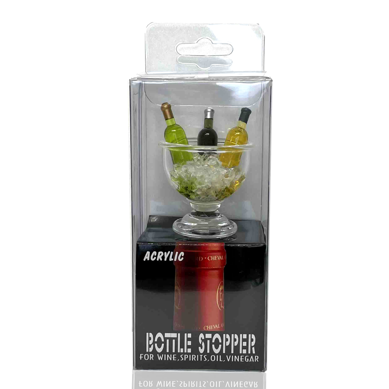 ワインボトルストッパー（ミニチュア3本）1個入 | クラブ高畠ワイナリー