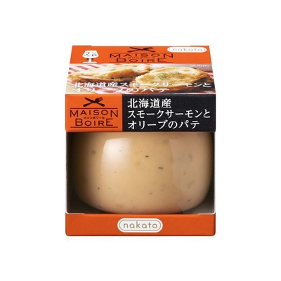 北海道産スモークサーモンとオリーブのパテ　95ｇ