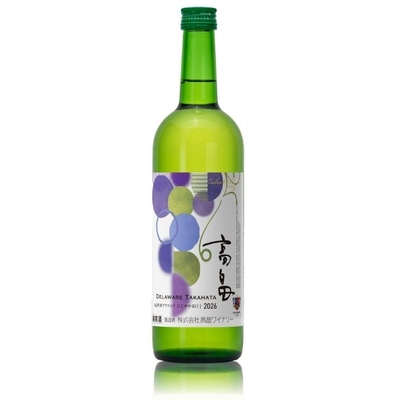 2026高畠デラウェア　やや辛口　720ml