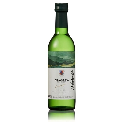 ハーフ　高畠醸造　ナイアガラ（ほのかな甘口）　360ml