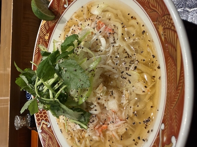ズワイガニの和えそば（ズワイガニ餡付き）2食セット