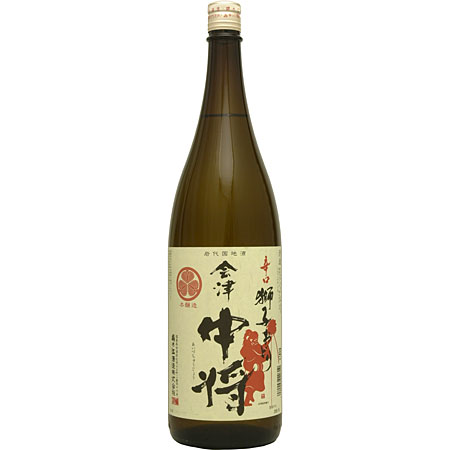 鶴乃江酒造 会津中将 本醸造 獅子おどり 1.8L | 酒キタアイダ 通信販売