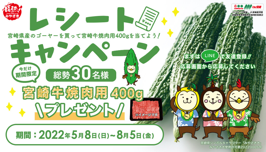 ゴーヤレシートキャンペーン