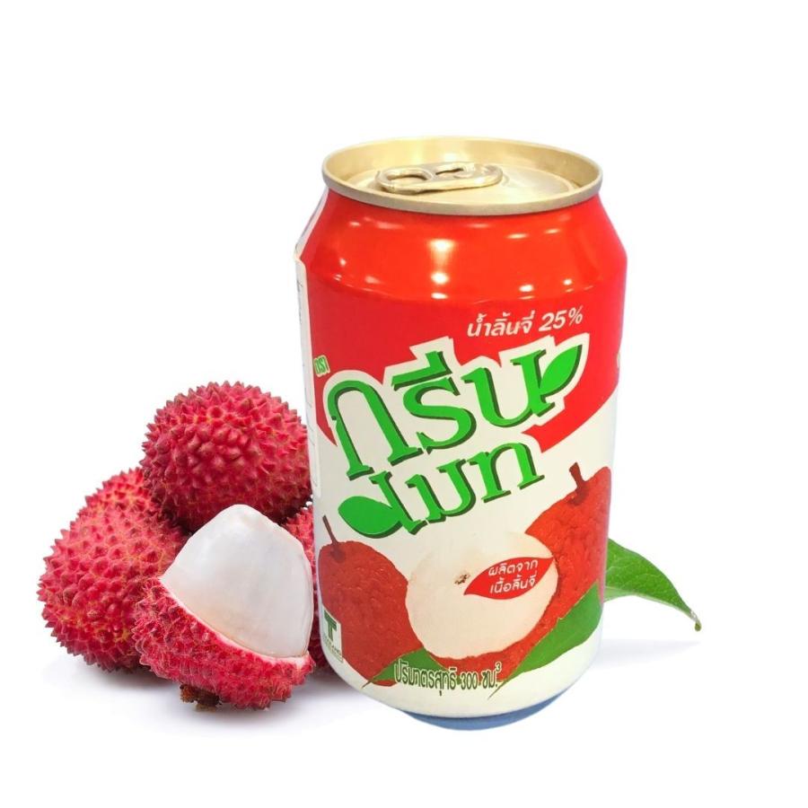 Greenmate】ライチジュース／น้ำลิ้นจี่ 300ml | タイ貿易倉庫UD