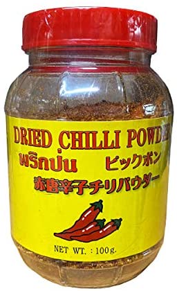 赤唐辛子チリパウダー Red Chili Powder 100g タイ貿易倉庫ｕｄ