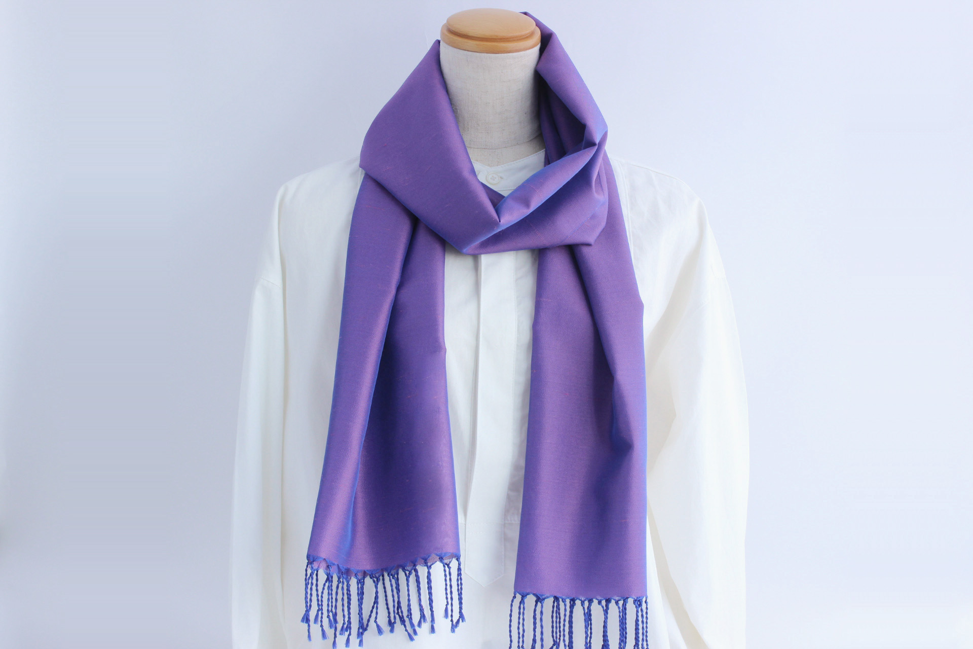 夏牛首 先染ストール 白山工房公式ショップ