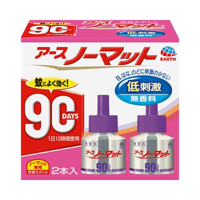 防除用医薬部外品】アースノーマット 取替えボトル 90日用 2本入 無 