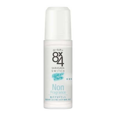 【医薬部外品】ニベア花王(NIVEA Kao) 8ｘ4(エイトフォー) ロールオン 無香料 45mL