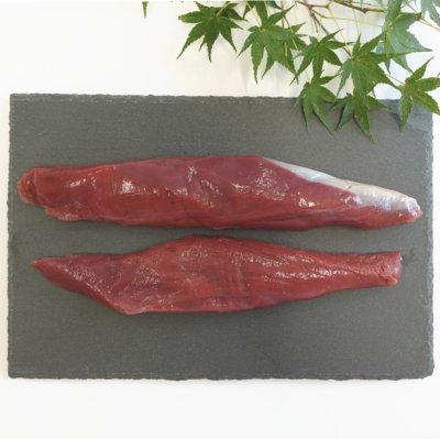 鹿ヒレ肉（ブロック不定貫）約500g