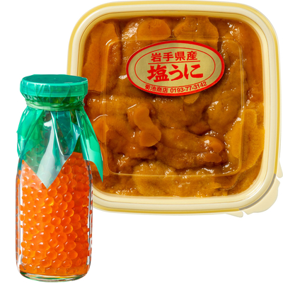 塩うに・いくら醤油漬け（150g）セット