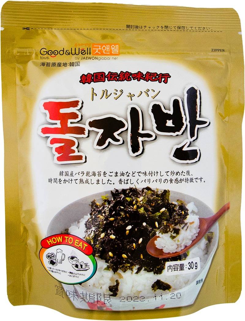 トルジャバン (韓国味付のり) 30g | ホッカンオンラインカート