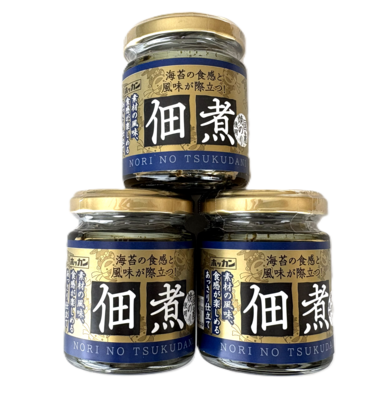国産焼のり使用のり佃煮　　１００ｇ　３個セット