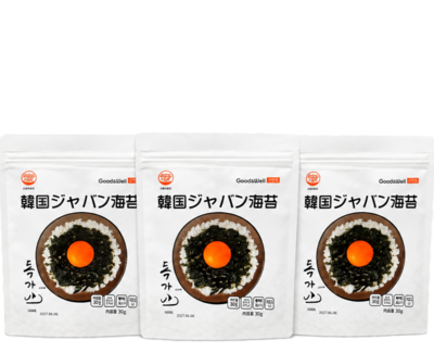 トルジャバン (韓国味付のり)　30ｇ　３個セット