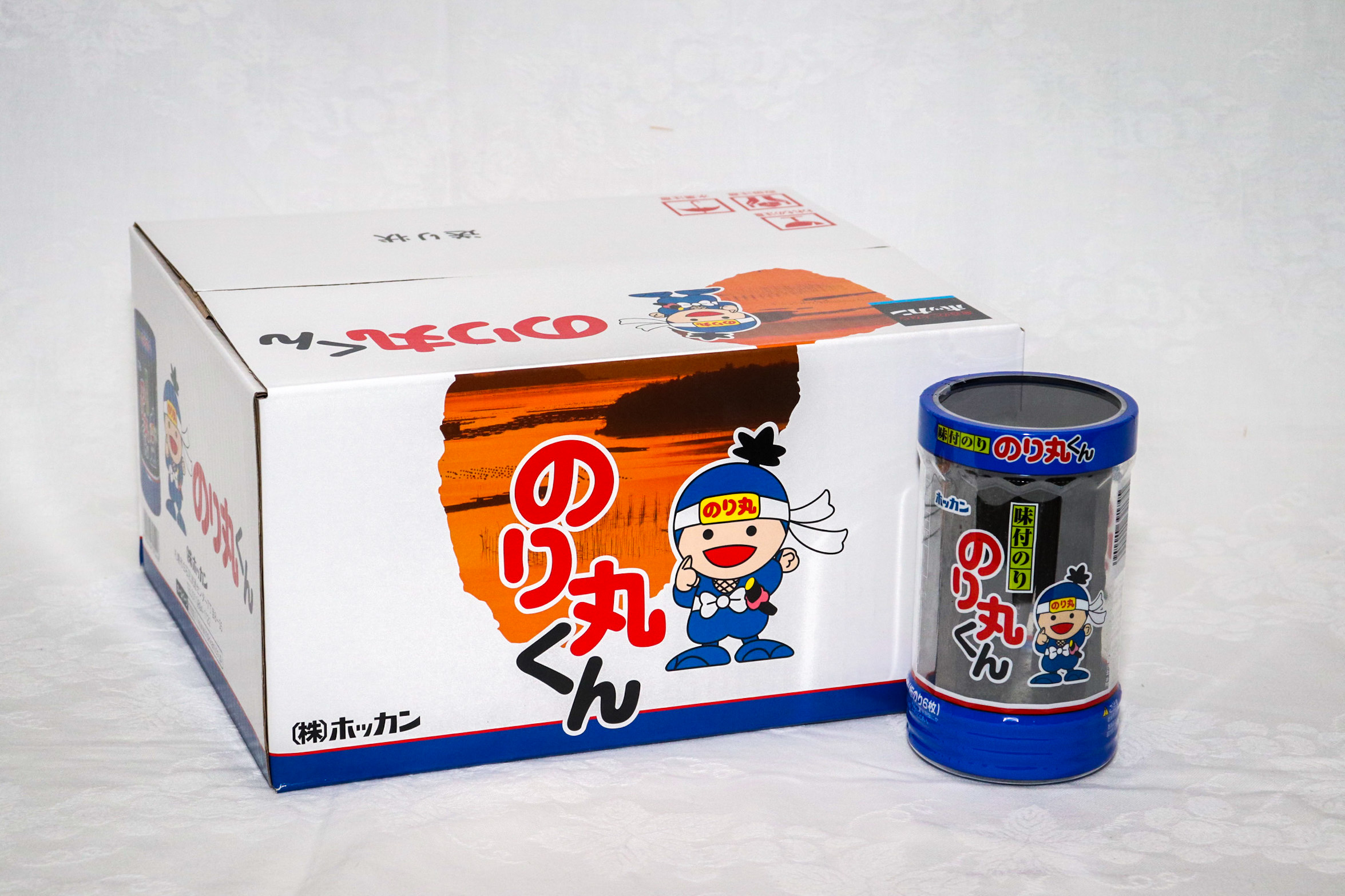 味付のり のり丸くん10本 8切48枚（板のり6枚） | ホッカンオンライン