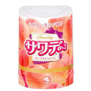 サワデー ピーチ シャンパン １４０ｇ 日用品 消臭 芳香剤 はな薬局オンラインストア
