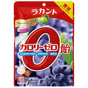 軽 ラカント カロリーゼロ飴 ブルーベリー味 ６０ｇ 食品 あめ ラムネ キャラメル はな薬局オンラインストア