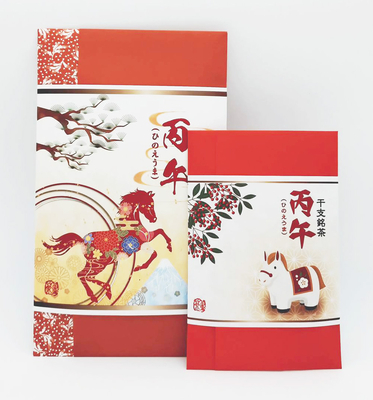 【数量限定】干支銘茶／丙午（ひのえうま）平袋／季節商品