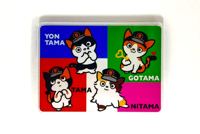 チームたまアクリルマグネット