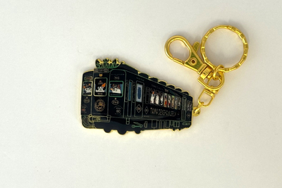 たま電車ミュージアム号メタルキーホルダー