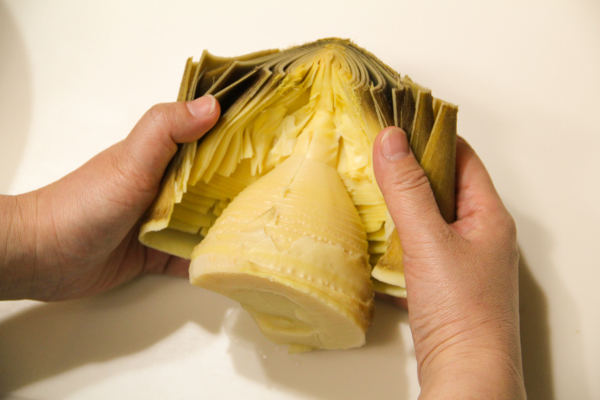 「たけのこの下ゆで」