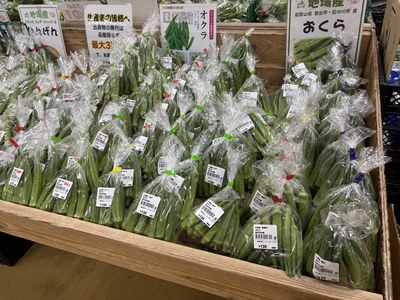 オクラ　100g　　送料区分【1】