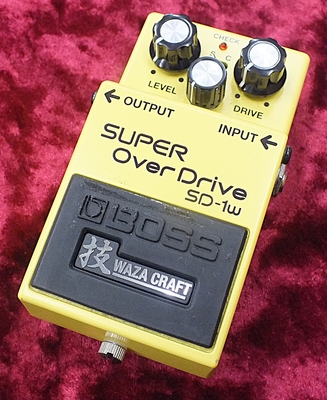 【used】BOSS・SUPER Over Drive・-技-WAZA CRAFT・SD-1ｗ・オーバードライブ