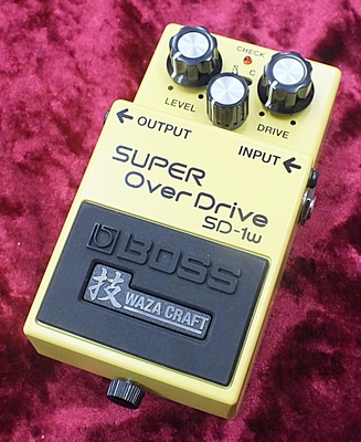 【used】BOSS・SUPER Over Drive・-技-WAZA CRAFT・SD-1ｗ・オーバードライブ