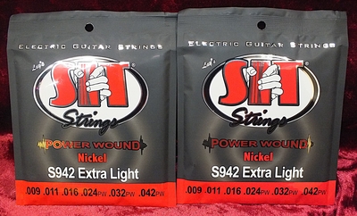 【2set】SIT・S0942・Extra Light・POWER WOUND NICKEL