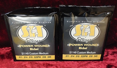 【2set】SIT・S1149・Custom Medium・POWER WOUND NICKEL