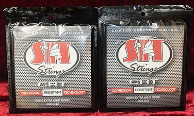 【2set】SIT・CS942・Extra Light・CRT Coated Nickel Round Wound