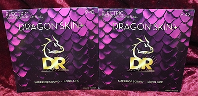 【2set】DR・DEQ-9・LIGHT・Dragon Skin+・COATED QUANTUM NICKEL・09-42・エレキ
