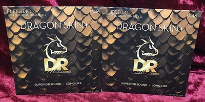 【2set】DR・DEQ-9-46・LIGHT-MEDIUM・Dragon Skin+・COATED QUANTUM NICKEL・09-46・エレキ