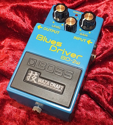 【used】BOSS・Blues Driver・-技-WAZA CRAFT・BD-2ｗ・オーバードライブ