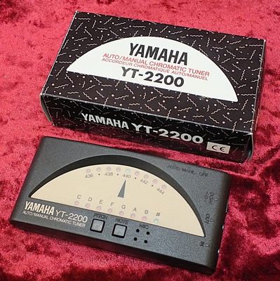 【中古】YAMAHA・ヤマハ・CHROMATIC TUNER・YT-2200